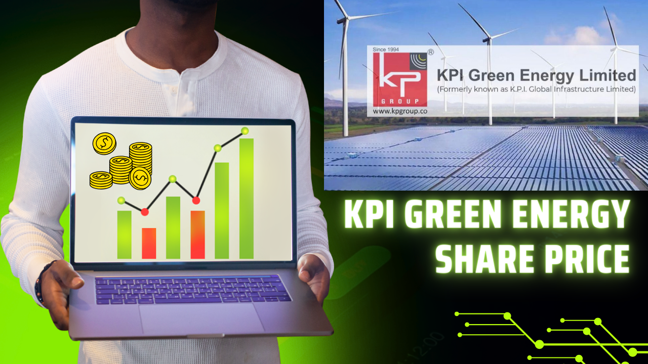 kpi green energy share price